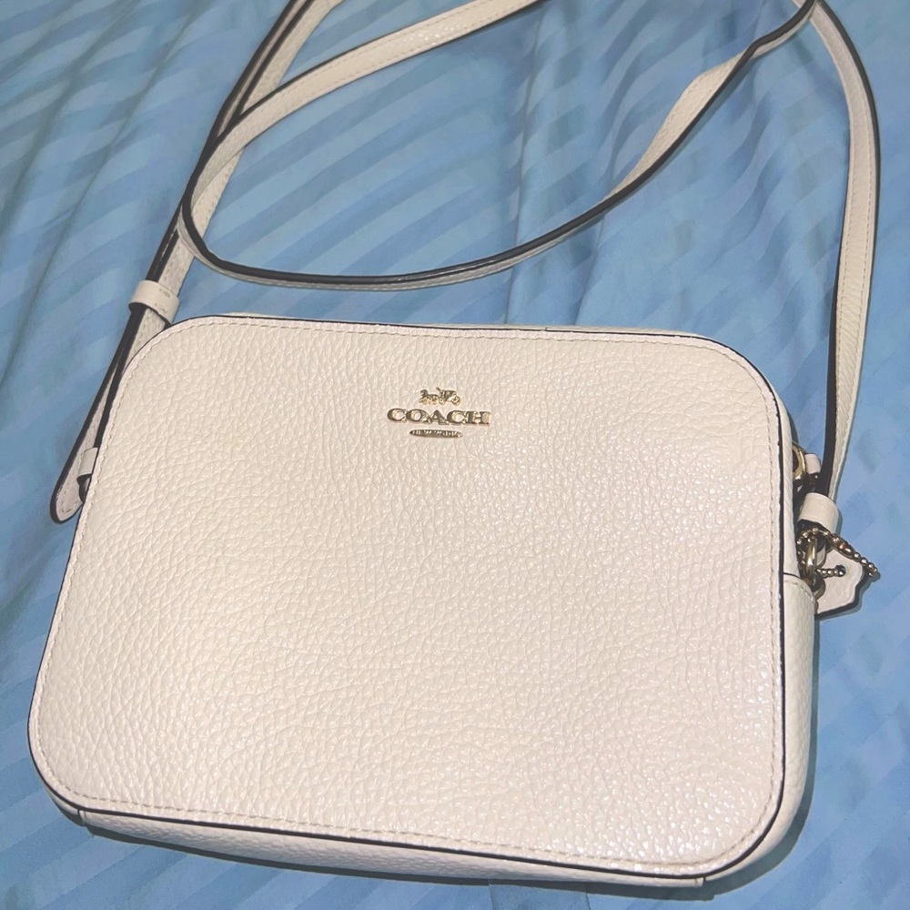 Coach Cream Crossbody Bag